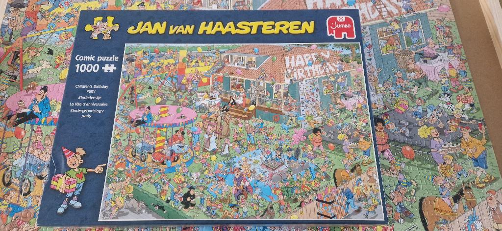Jan van Haasteren Kinderfeestje, Ophalen of Verzenden, 500 t/m 1500 stukjes, Nieuw, Legpuzzel