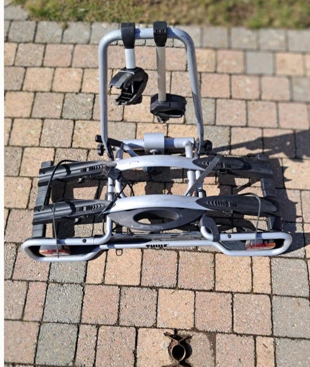 Thule fietsendrager voor 2 fietsen, Ophalen of Verzenden, Gebruikt, Trekhaakdrager