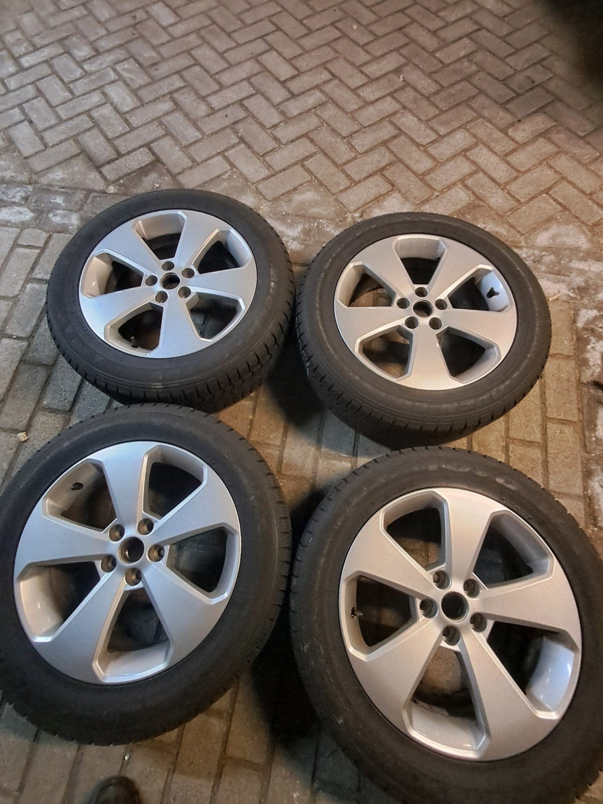 Toyo Open Country MS banden op Opel Mokka velgen, Ophalen, Banden en Velgen, 17 inch, All Season