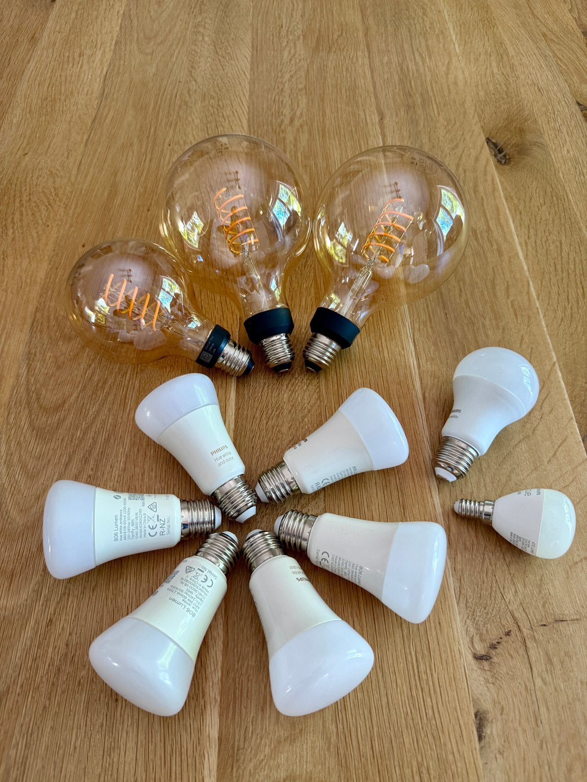 Philips Hue assortiment | 11 lampen, Ophalen, Minder dan 30 watt, Overige typen, E27 (groot)