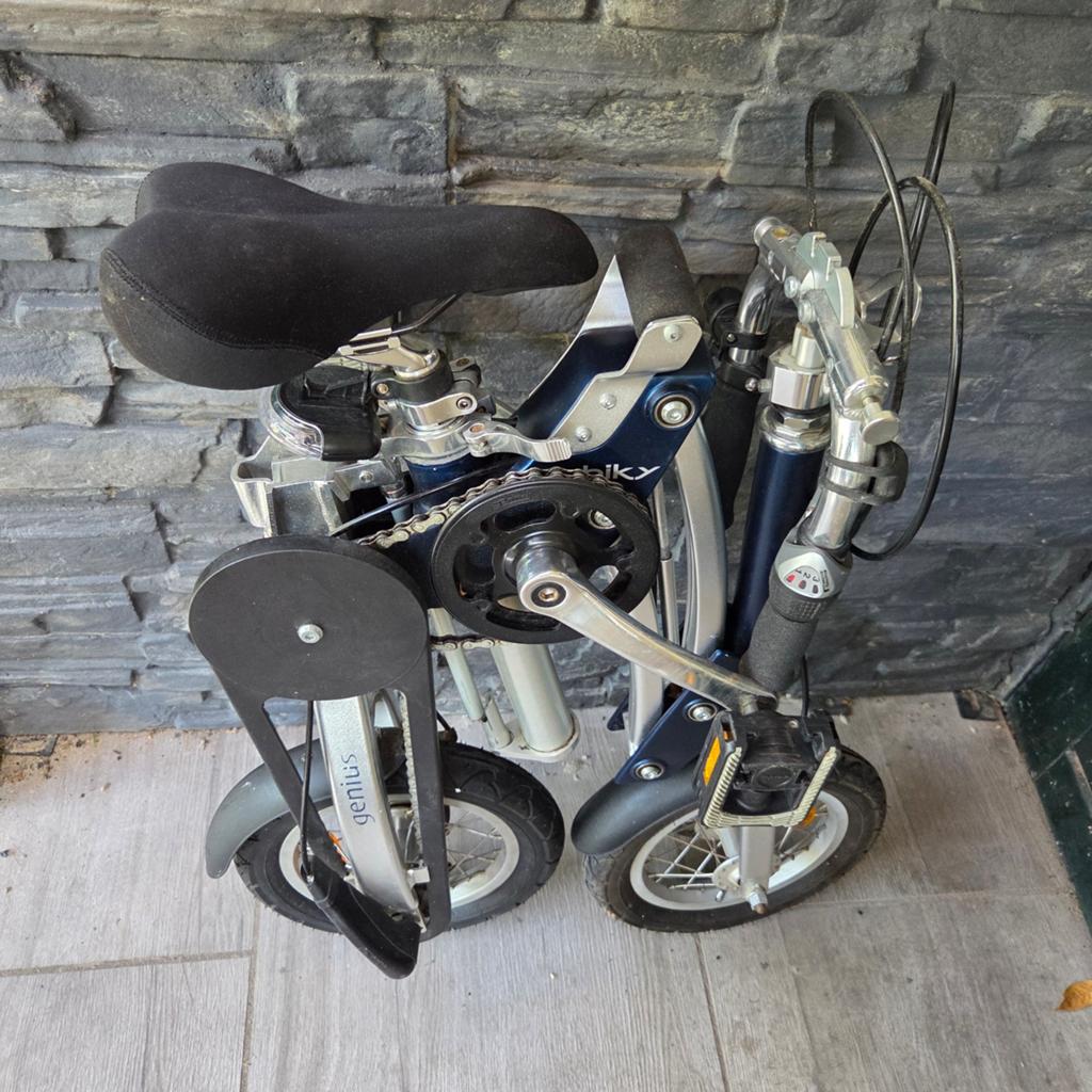 Opvouwbare fiets Mobiky Genius met tas, Overige merken, Versnellingen, Ophalen of Verzenden, Zo goed als nieuw