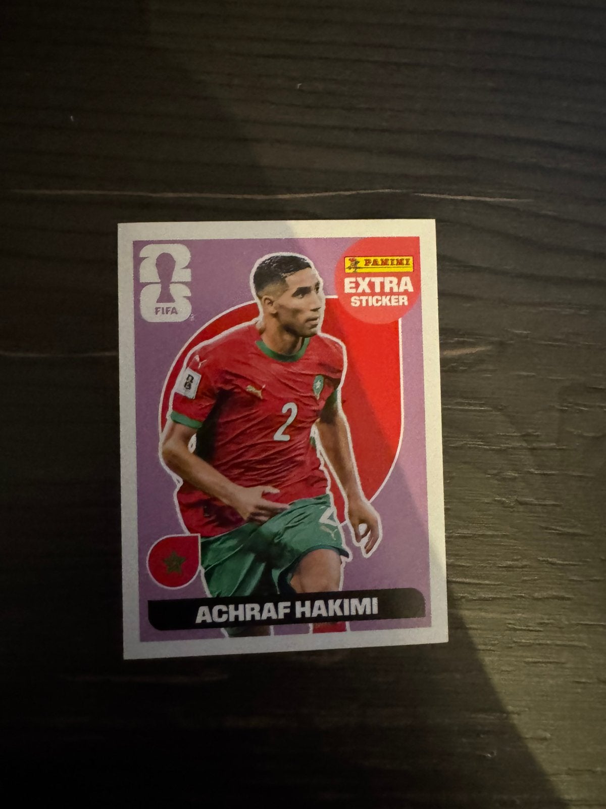 Hakimi Panini World Cup Sticker, Ophalen, Nieuw