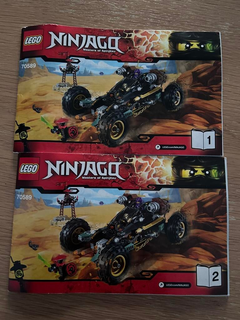 Lego ninjago 70589, Compleet, Lego, Ophalen of Verzenden, Zo goed als nieuw
