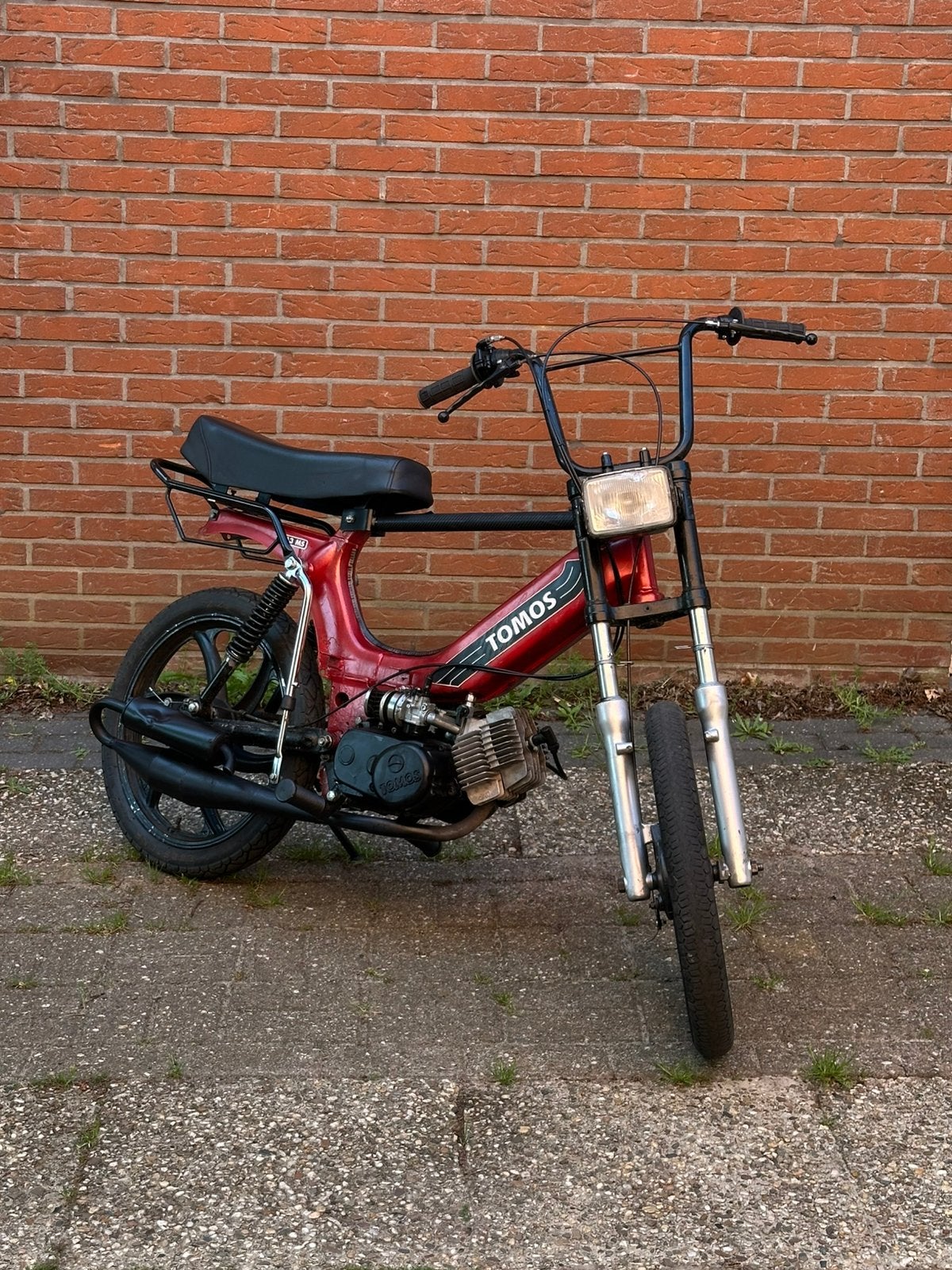 Tomos a35 blauwe plaat ruilen mag ook tegen een brommer, Fietsen en Brommers, Ophalen, Gebruikt, Maximaal 45 km/u, 65 cc