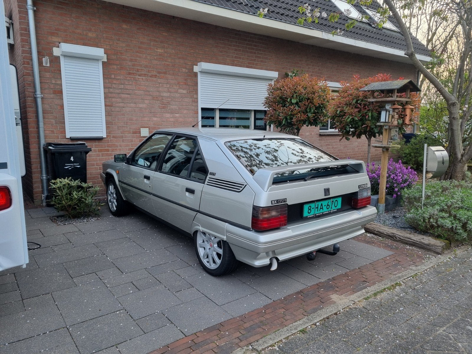 Citroën BX 1.9 GTI U9 1992 Grijs, Auto's, Voorwielaandrijving, Stof, Zwart, 4 cilinders