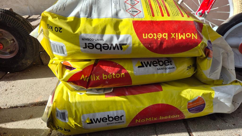 Weber NoMix Beton 20 kg zak - Ongeopend, Ophalen