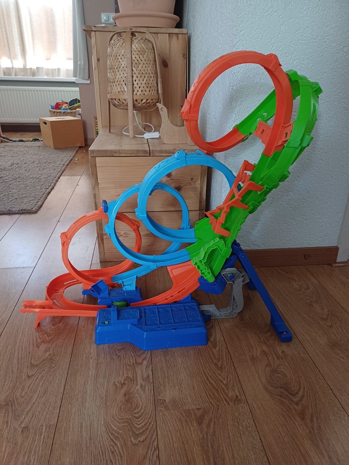 Hot wheels racebaan, Ophalen of Verzenden, Zo goed als nieuw, Elektrisch, Hot Wheels