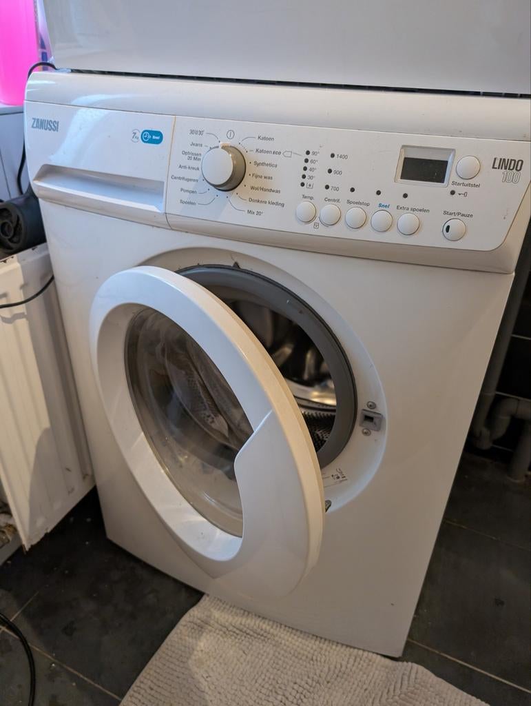Zanussi Lindo 100 Wasmachine ZWF71443W, Witgoed en Apparatuur, Wasmachines, Ophalen, Gebruikt, Voorlader, 85 tot 90 cm