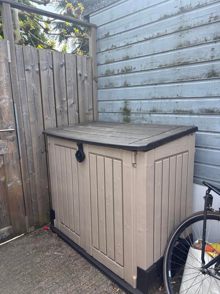 Keter Kunststof Opbergbox - Tuinberging kussenbox, Ophalen of Verzenden, Gebruikt, Kunststof, Overige typen
