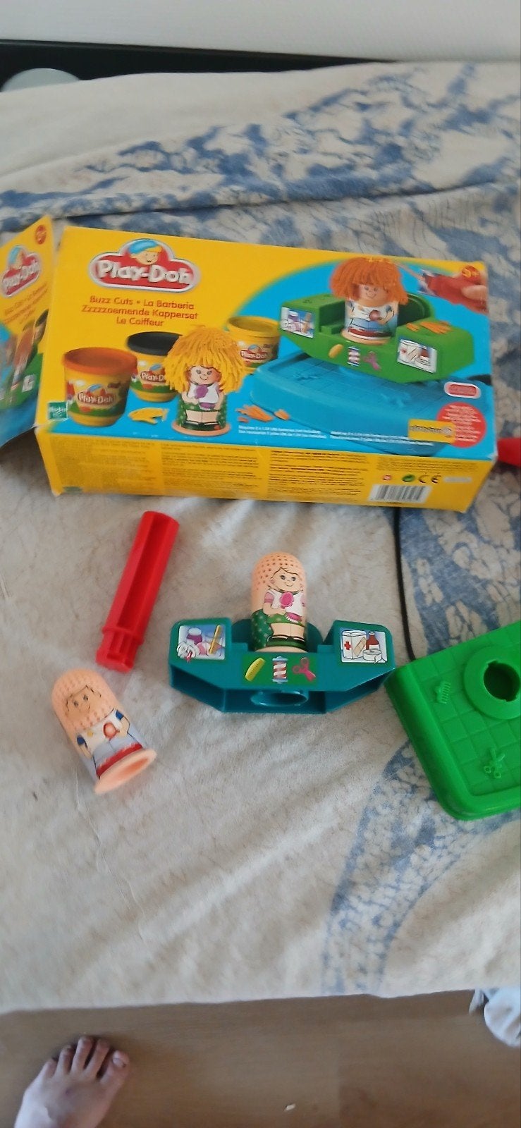 Play-Doh Buzz Cuts Kappersset, Ophalen of Verzenden, Zo goed als nieuw, Overige typen