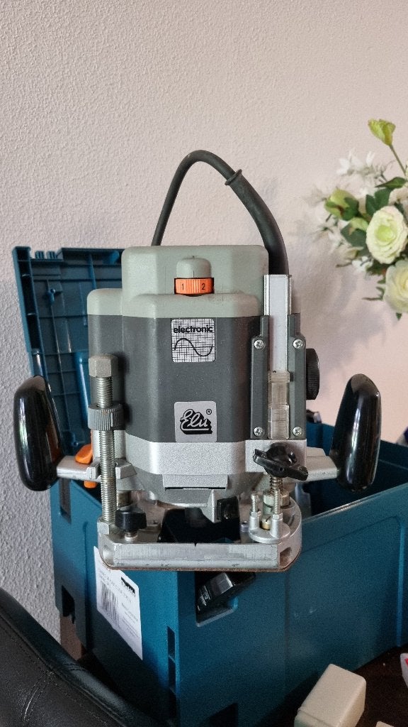 elu bovenfrees, Doe-het-zelf en Verbouw, Gereedschap | Freesmachines, Ophalen of Verzenden, Gebruikt, Elektrisch, Bovenfrees