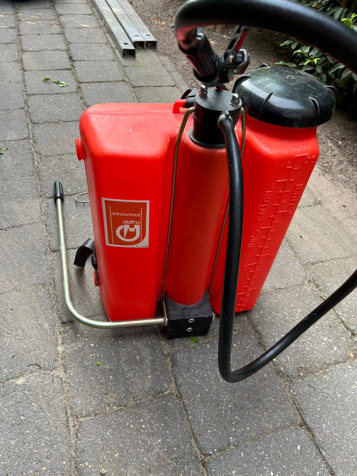 Professionele Rugspuit, Ophalen, Zo goed als nieuw, Onkruidbestrijding