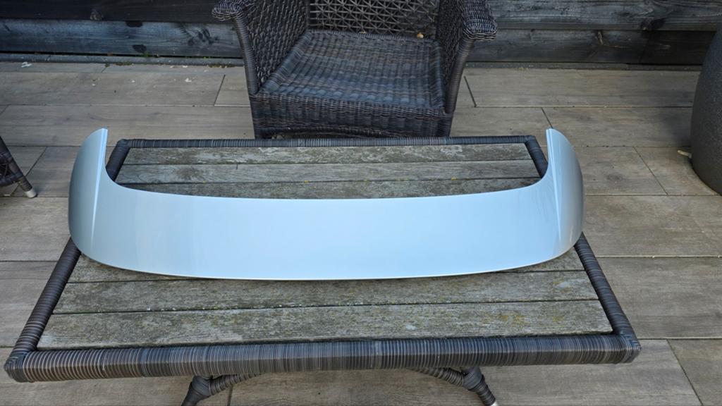 Spoiler Ford Fiesta MK8/8.5 Moondust Silver (2017+), Gebruikt, Achterklep, Ophalen of Verzenden, Ford