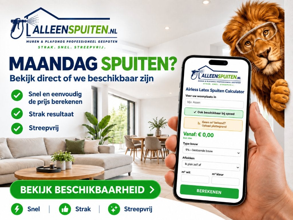 Witten niet je hobby Schilder gezocht? Wij spuiten in 1 dag, Hobby en Vrije tijd, Ophalen, Nieuw