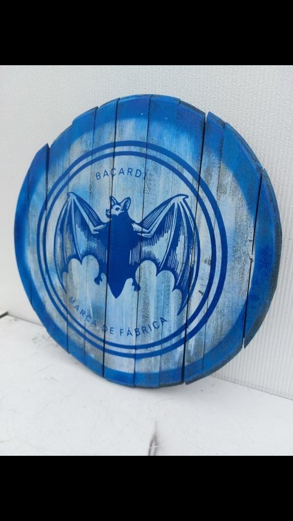 Bacardi wanddecoratie, Ophalen of Verzenden, Gebruikt