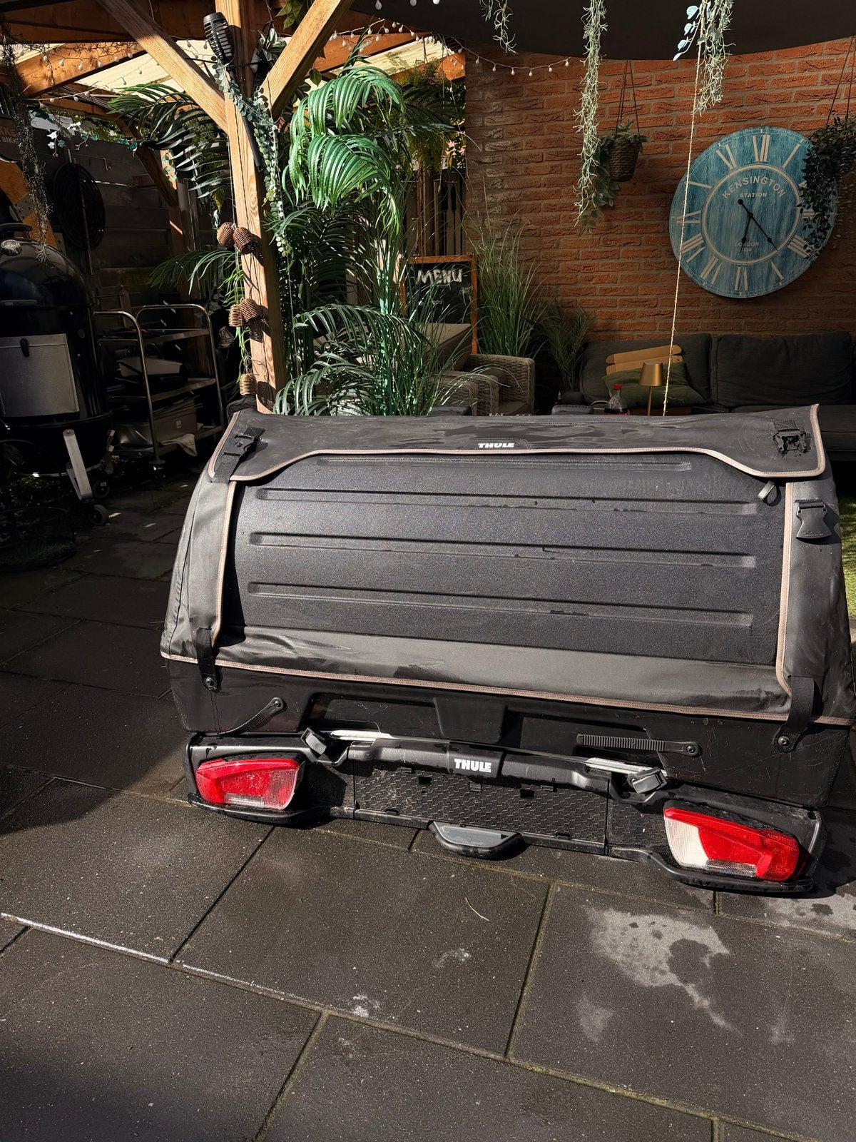 Thule BackSpace XT + VeloSpace XT 2 trekhaakkoffer, Ophalen, Zo goed als nieuw