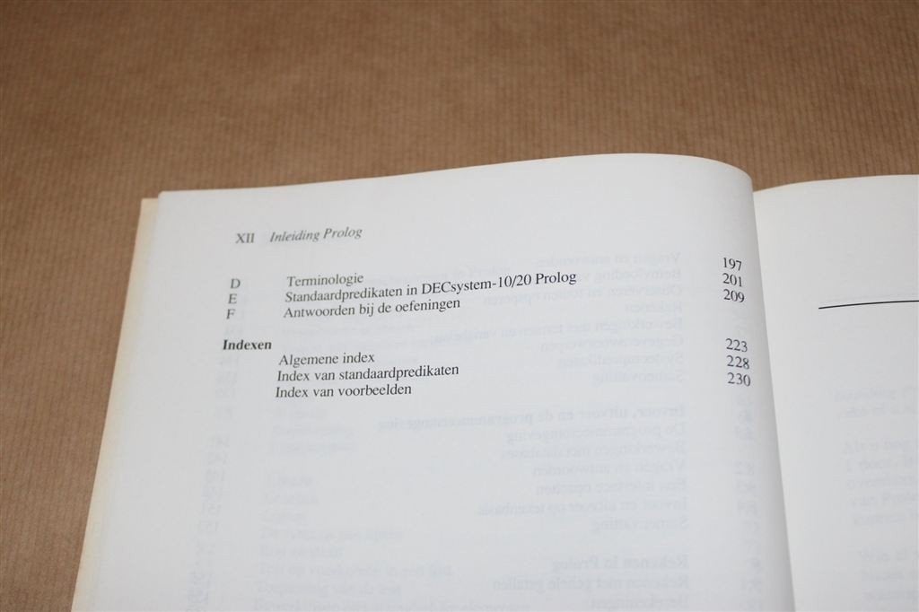 Inleiding Prolog. Uitgave 1987. Vintage., Boeken, Informatica en Computer, Ophalen of Verzenden, Gelezen, Internet of Webdesign