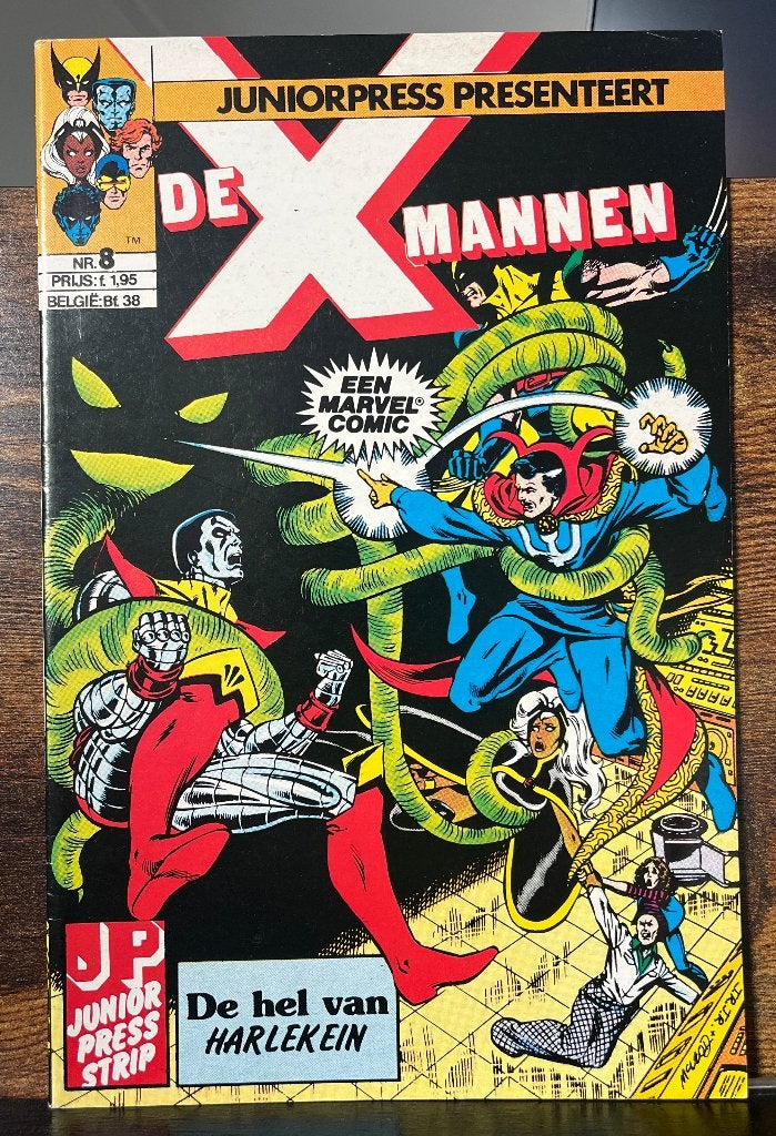 X-Mannen #8 (JuniorPress), Boeken, Strips | Comics, Eén comic, Amerika, Ophalen of Verzenden, Zo goed als nieuw