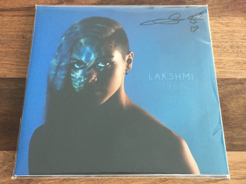 Vinyl LP Lakshmi Siren BLUE Vinyl GESIGNEERD NIEUW, Limited edition, LP, Pop, Ophalen of Verzenden