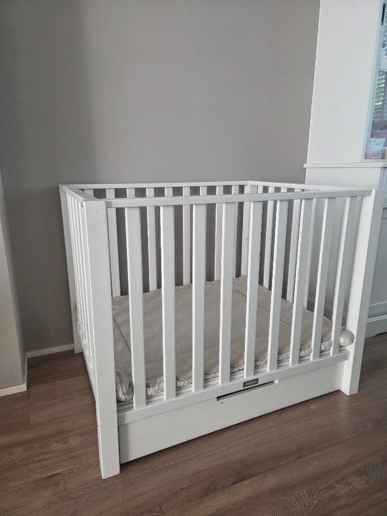 Box met lade, Kinderen en Baby's, Ophalen, Gebruikt, Vierkant, In hoogte verstelbaar