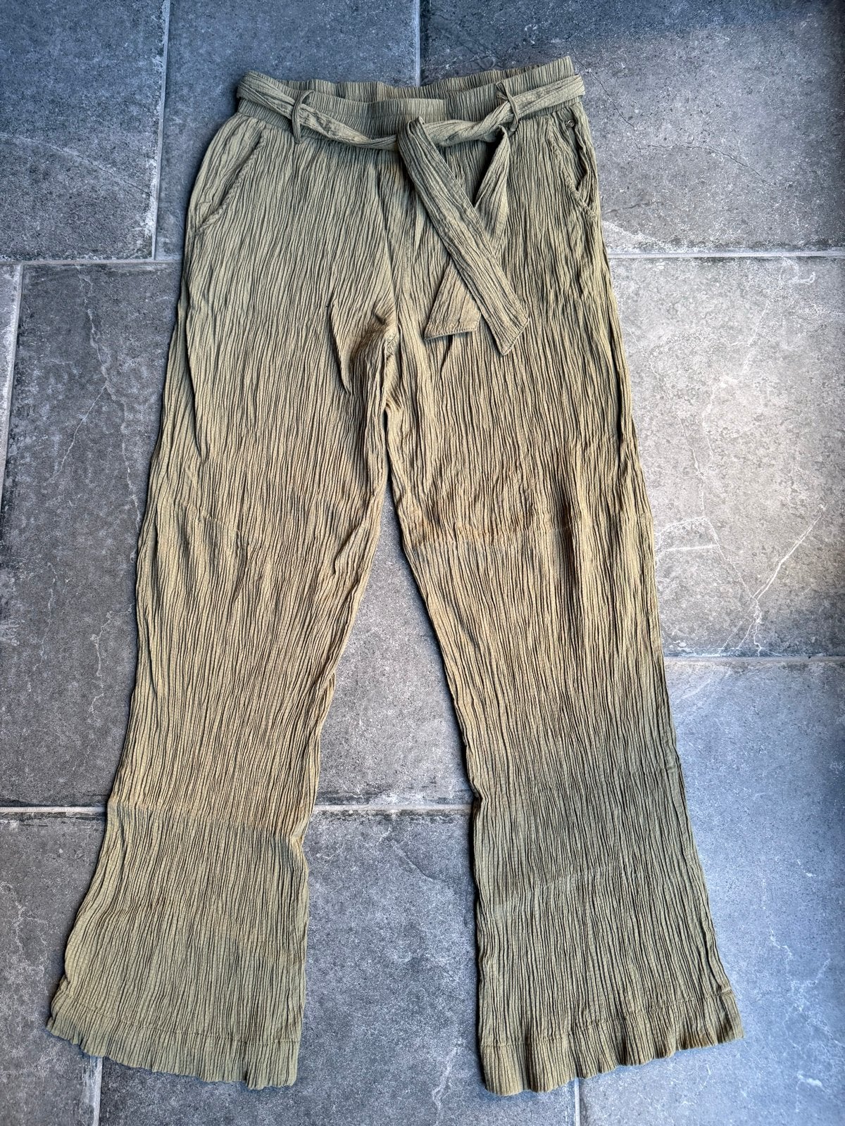 Tramontana plissé broek en blouse set, Kleding | Dames, Maat 38/40 (M), Verzenden, Zo goed als nieuw, Lang