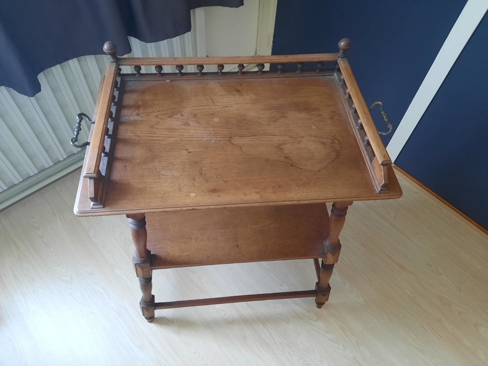 Ouderwetse theetafel, Ophalen, Minder dan 50 cm, Gebruikt, 50 tot 100 cm