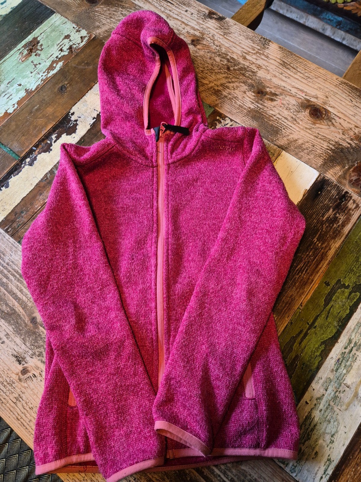 Fleecevest roze van Meru maat 140, Gebruikt, Meisje, Trui of Vest, Meru