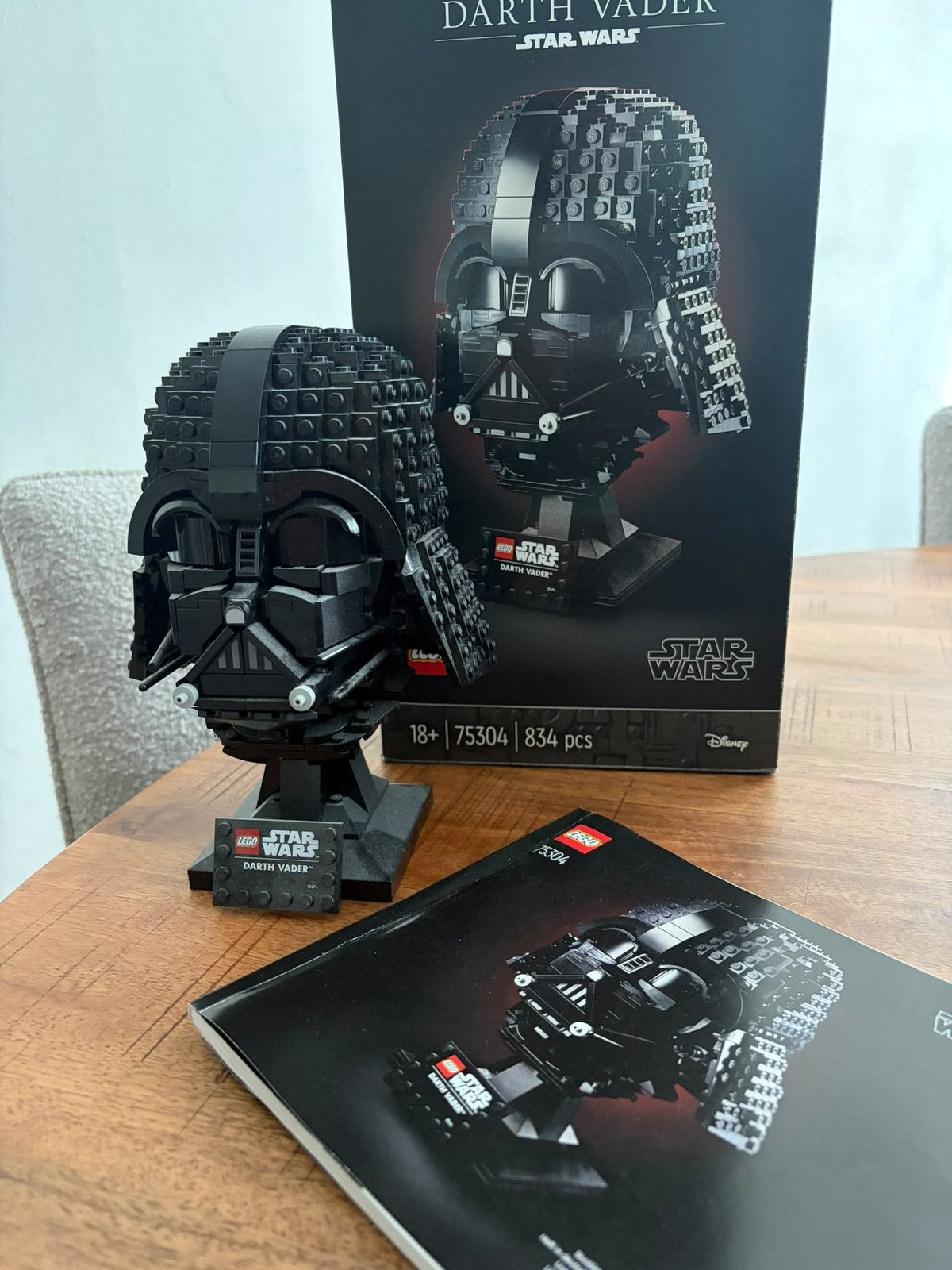 Lego STAR WARS Darth Vader Helmet, Kinderen en Baby's, Inclusief instructies, Star Wars, Lego, Ophalen of Verzenden