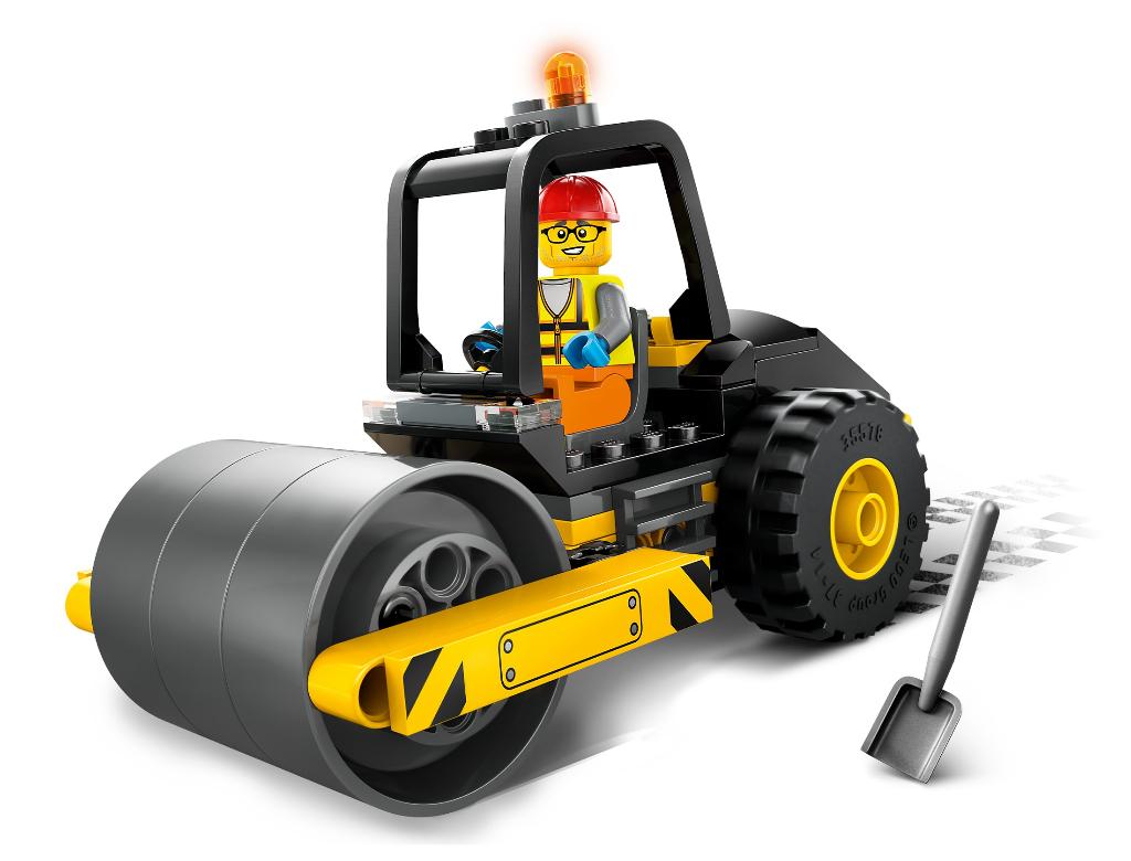 LEGO City 60401 Stoomwals 78 delig, Ophalen of Verzenden, Nieuw, Complete set, Lego
