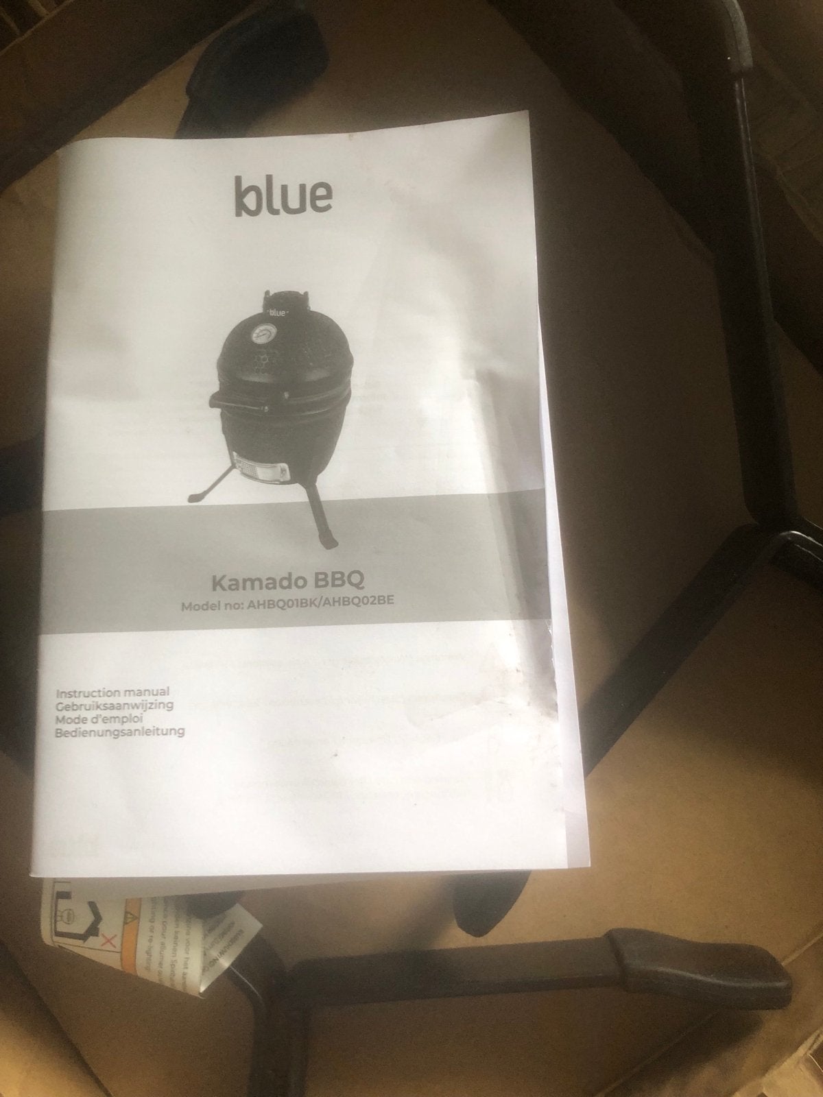 Nieuwe Blue Kamado BBQ - Compleet in doos, Ophalen, Nieuw