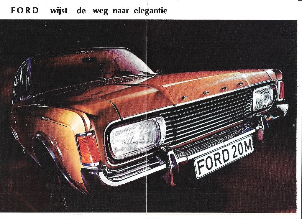 FORD 20M,  1970, Boeken, Ophalen of Verzenden, Zo goed als nieuw, Ford