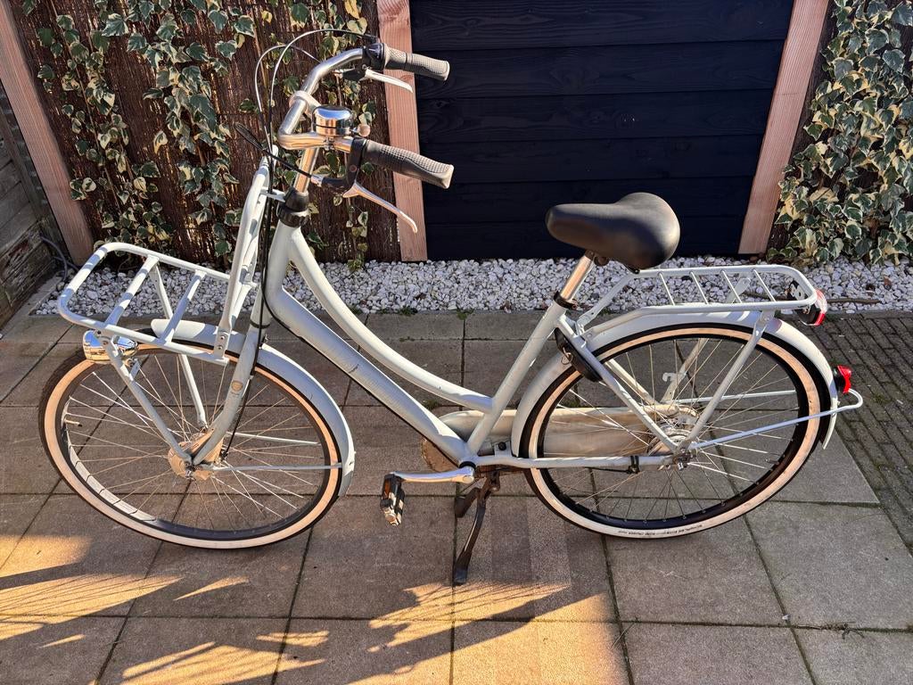 Cortina Dames Transportfiets U4 28 inch, Fietsen en Brommers, Fietsen | Dames | Damesfietsen, Gebruikt, Overige merken, Versnellingen