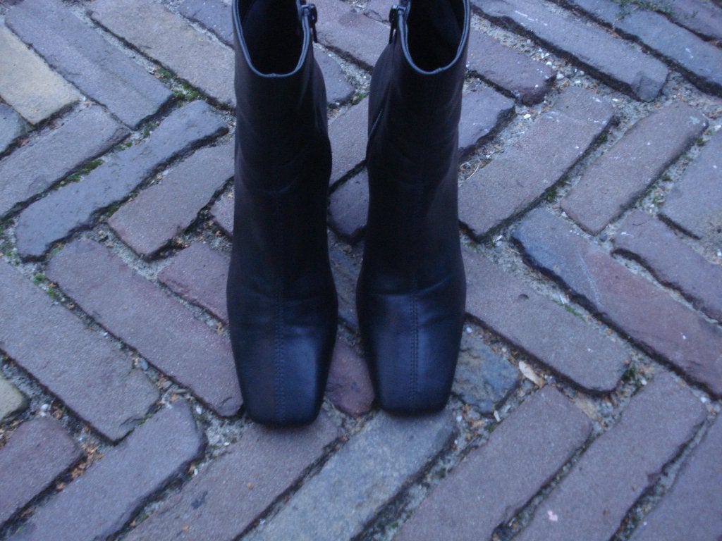 VINTAGE BLOKHAKLAARZEN 38 NU GRATIS VERZENDING PER POST