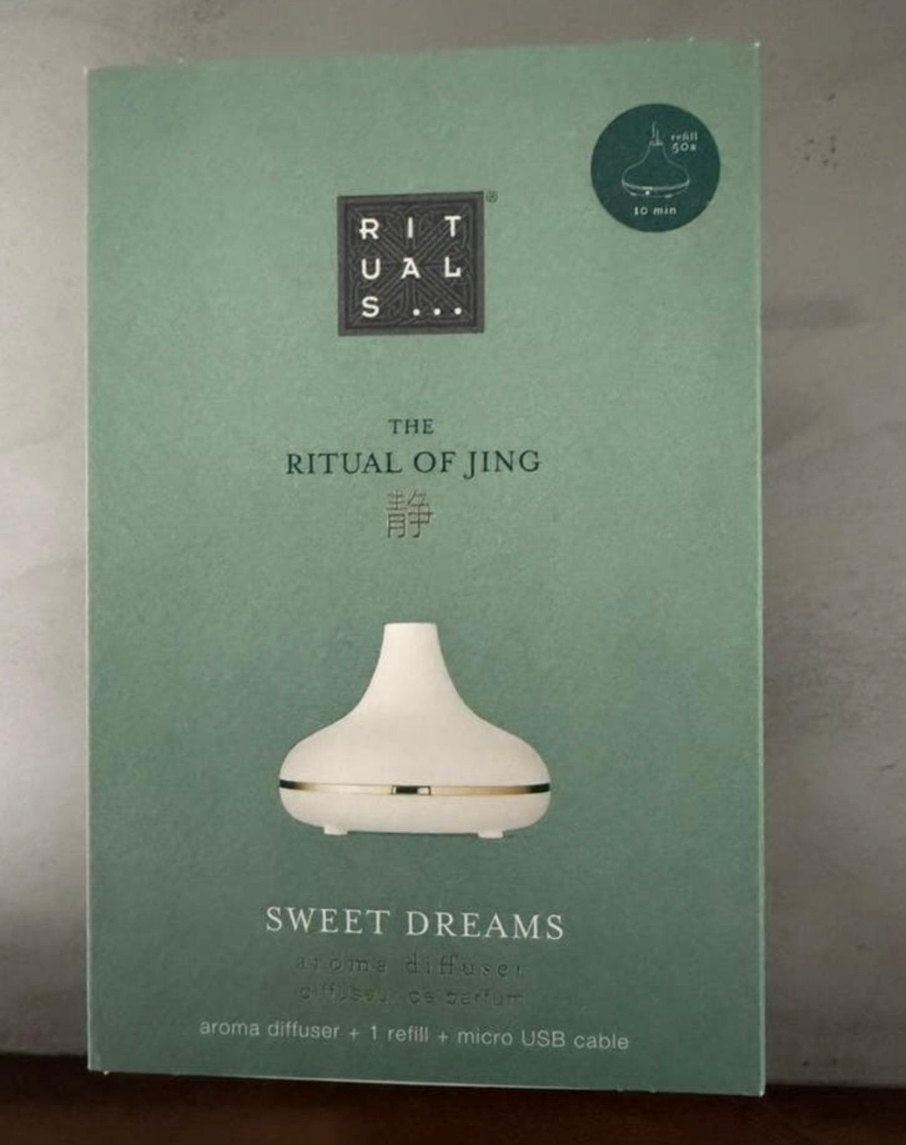 Nieuw Rituals Jing sleep aroma diffuser geurverspreider, Verzenden, Nieuw, Overige materialen, Minder dan 25 cm