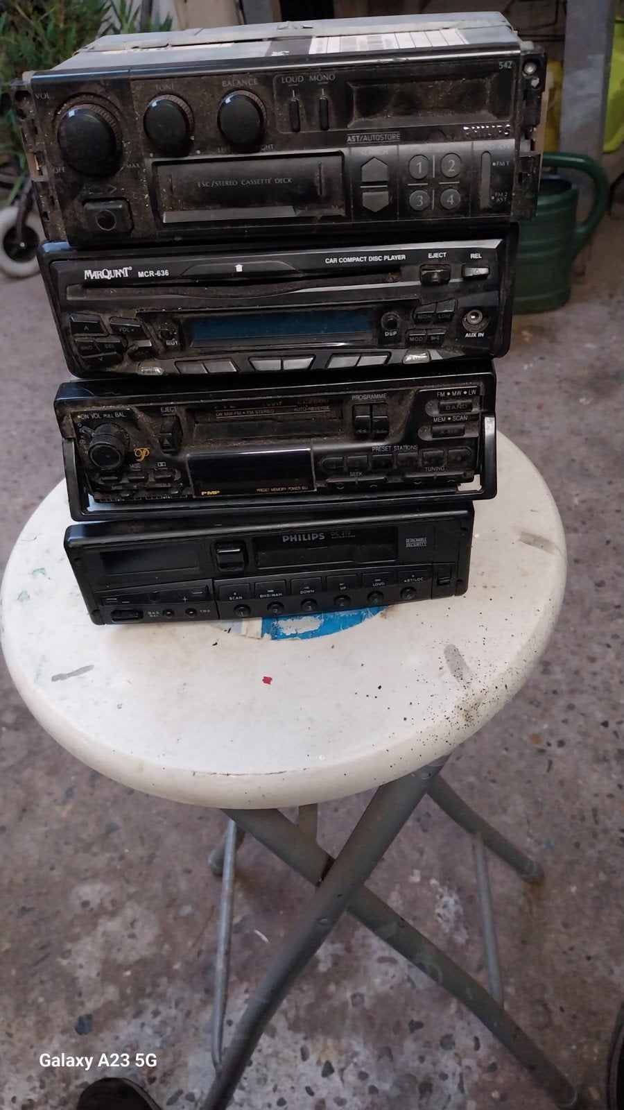 Diverse autoradio's - Philips, Marquant, PTE, Ophalen of Verzenden, Gebruikt