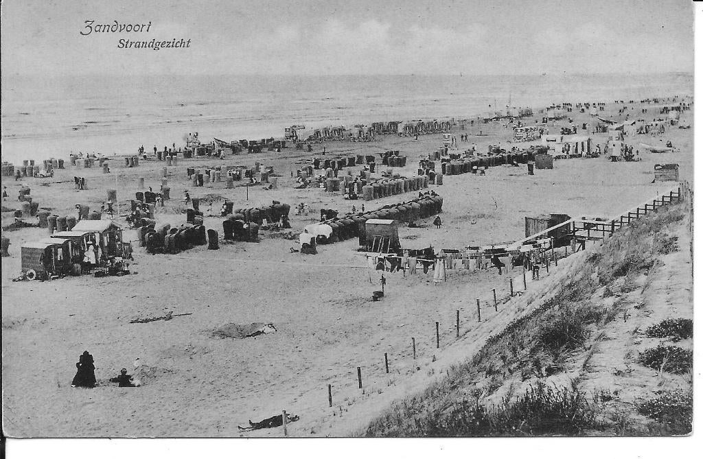 ZANDVOORT - Strandgezicht, Verzenden, 1920 tot 1940, Zuid-Holland