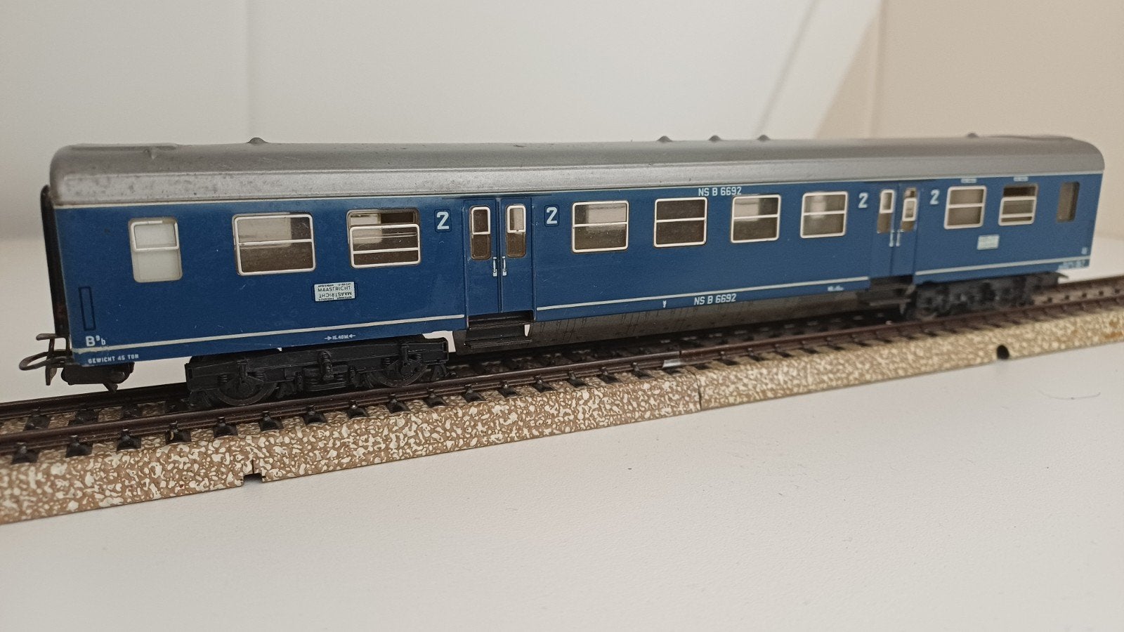 Marklin 4049, Gelijkstroom, Wagon, Ophalen of Verzenden, Analoog