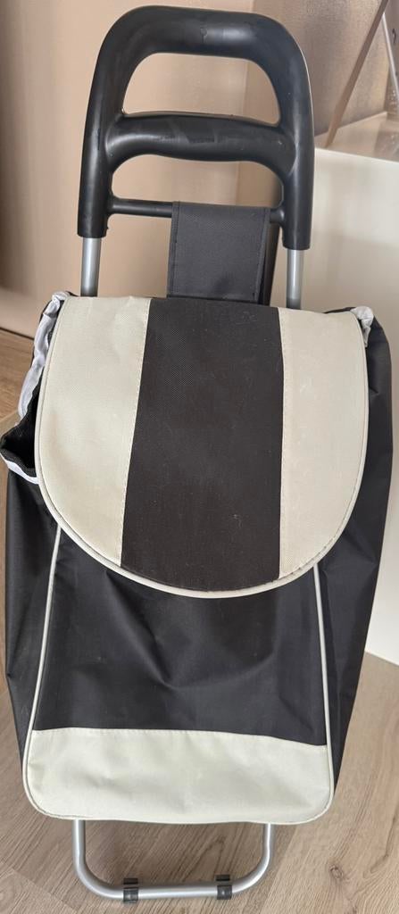 Boodschappentrolley, Ophalen, Zo goed als nieuw, Zwart, 30 cm of meer