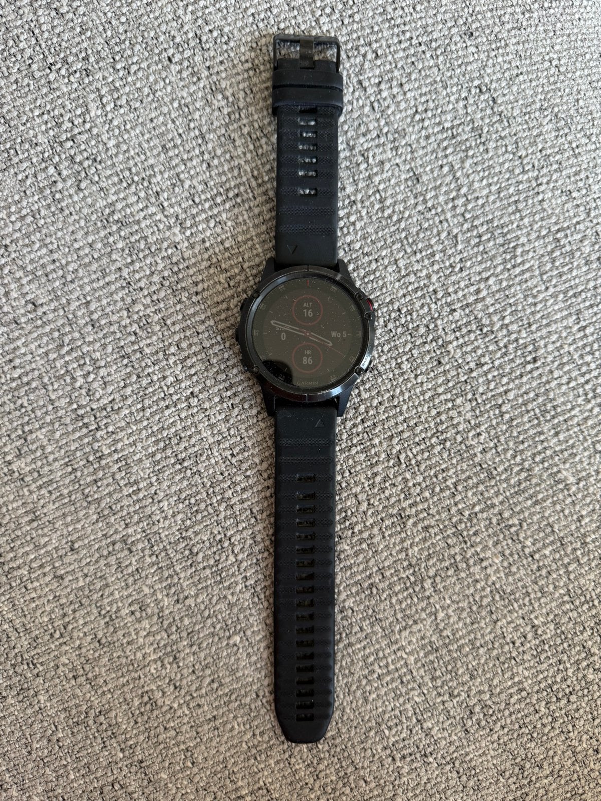 Garmin Fenix 5 plus - zwart, Ophalen, Zwart, IOS, Zo goed als nieuw