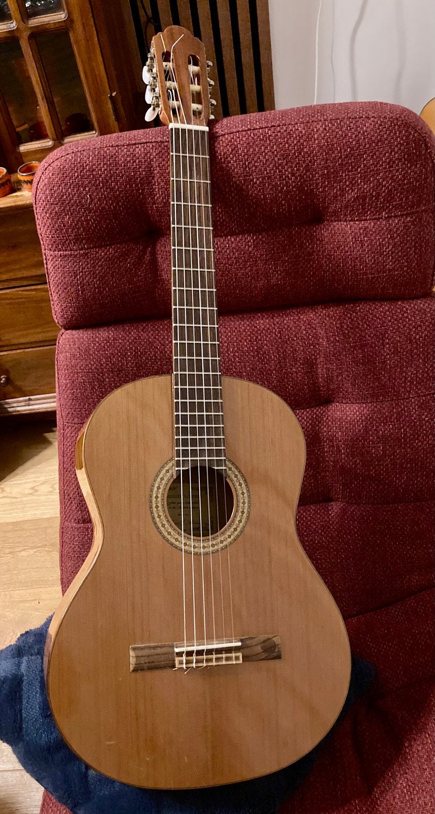 Mooie, robuuste Spaanse gitaar Miguel J. Almeria model 10C, Ophalen, Gebruikt, Klassieke of Spaanse gitaar