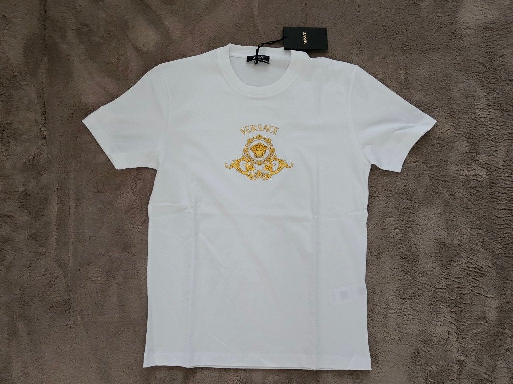 Versace T-Shirt maat M (Nieuw met kaartjes!), Wit, Nieuw, Versace, Verzenden