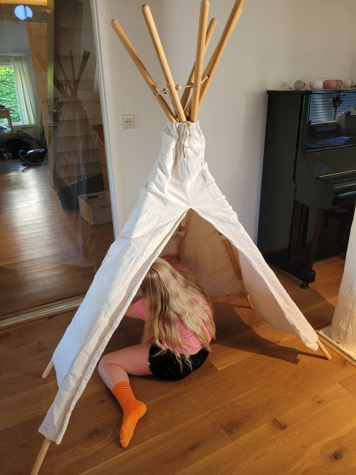 speeltent kinderen textiel zo goed als nieuw, Ophalen of Verzenden, Zo goed als nieuw