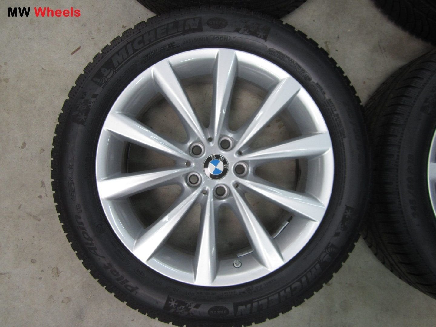 Originele BMW 18 inch velgen 7 serie G11 met winterbanden, 18 inch, -, -, Banden en Velgen