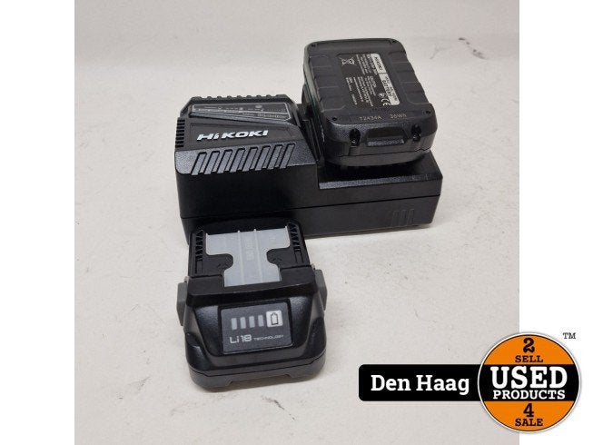 Hikoki UC18YFSLWFZ PowerPack 2.0 Set | Nieuw, Hikoki, Nieuw, Support@hikoki.com, 5-1, Nishiarai, 3-chome, Adachi-ku, 
Tokyo 123-0843
Japan