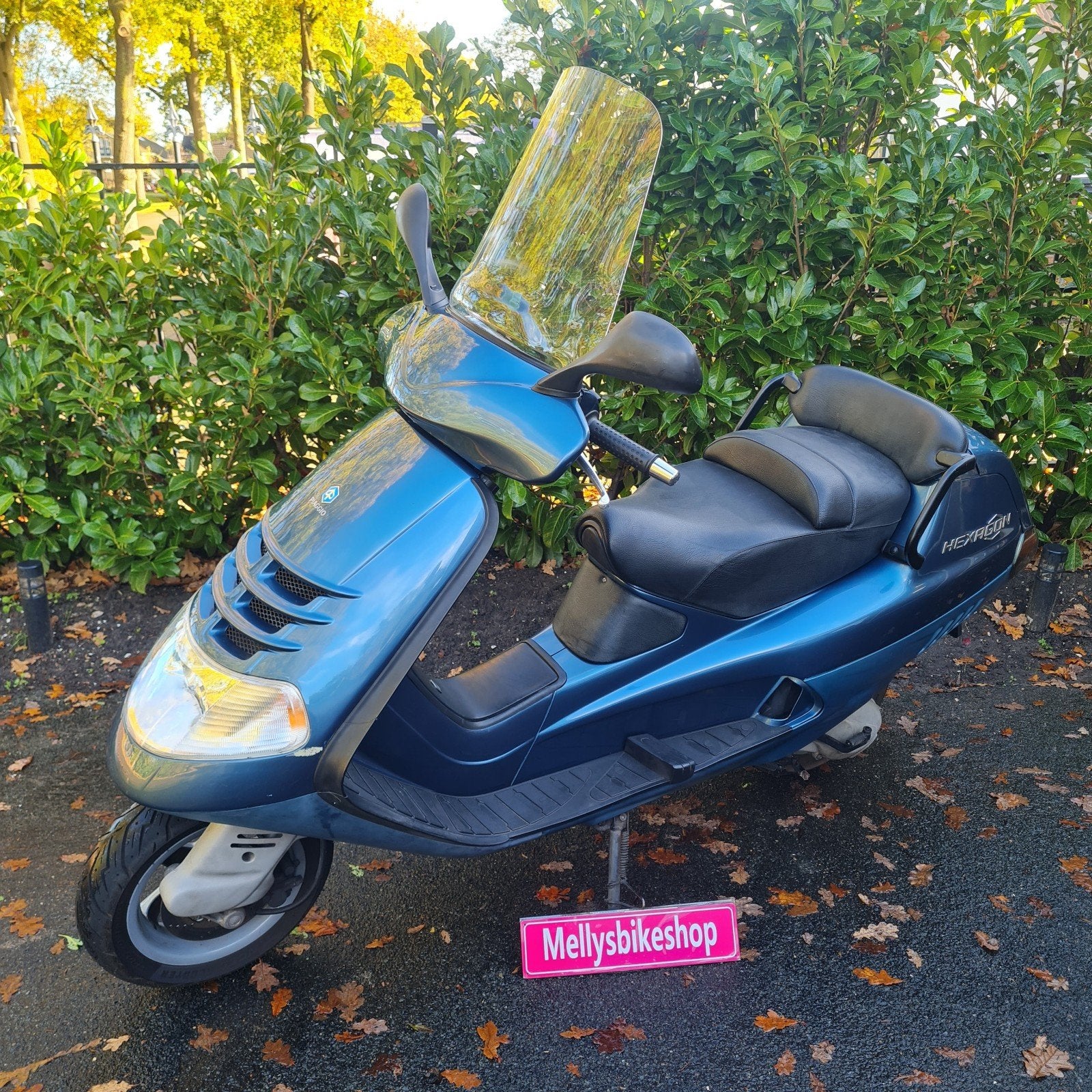 Piaggio hexagon 125cc A1 motor kenteken.  Zeer netjes, Ophalen, Piaggio, Italie, Gebruikt