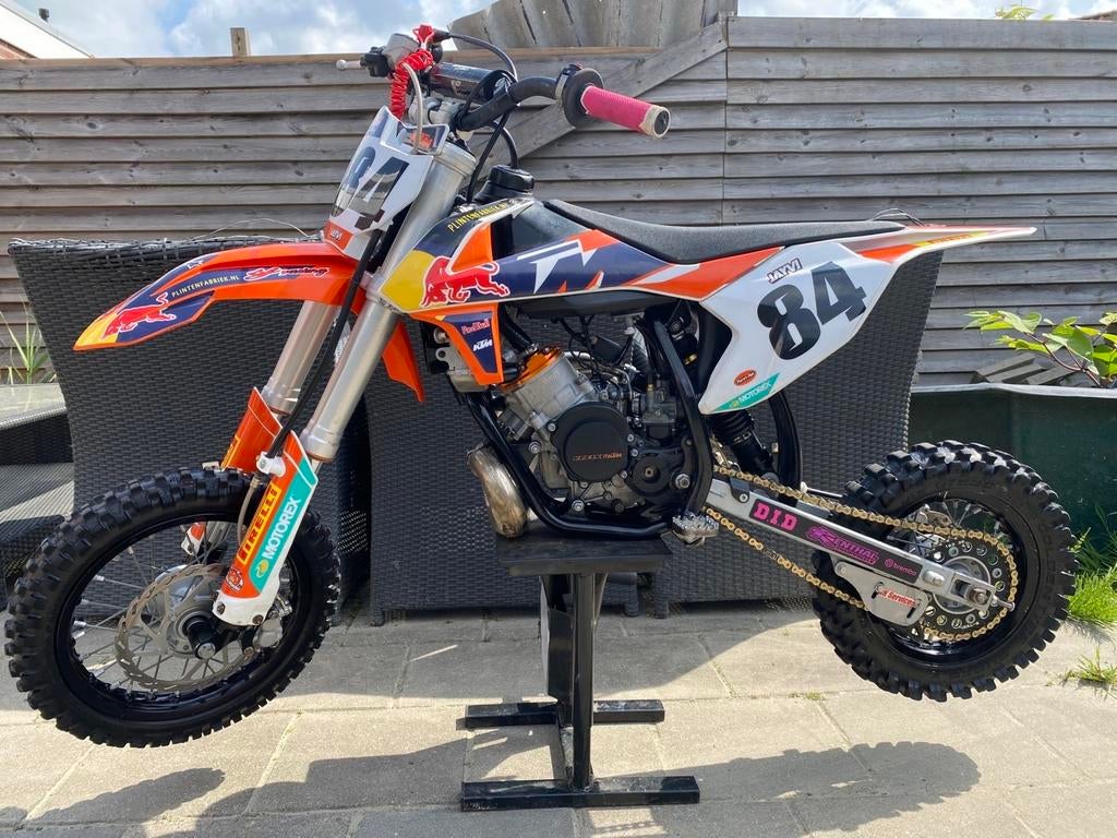 KTM SX 50 cc  bouwjaar 2018 Klaar voor de race, Fietsen en Brommers, Ophalen, Zo goed als nieuw