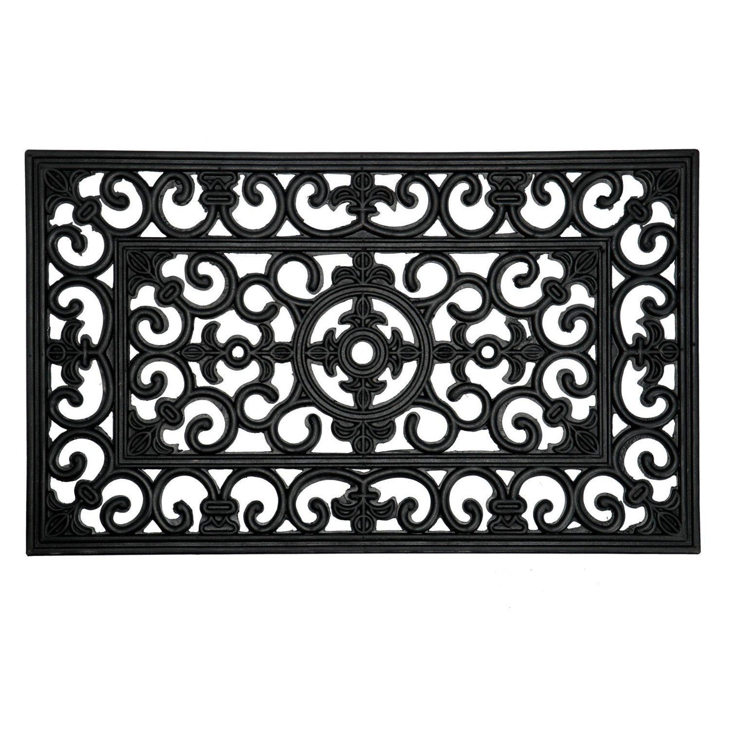 Deurmat French Lily 45x75 cm, Ophalen of Verzenden, Nieuw, Rubber, Binnen