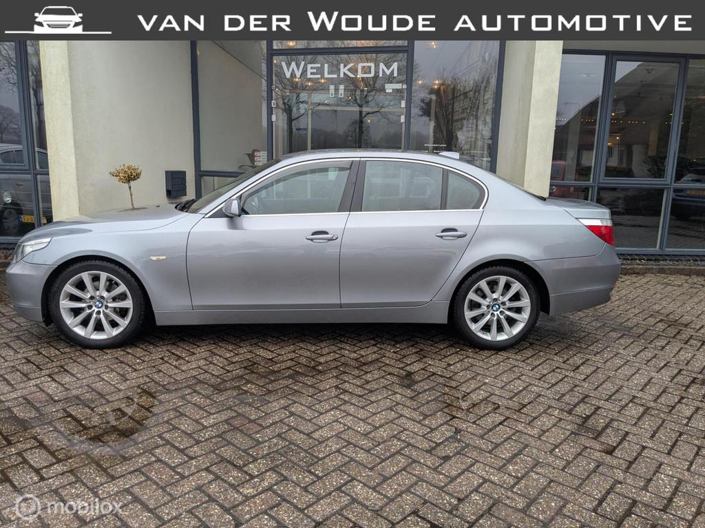 BMW 5-serie 525i Executive Adv.Lezen, Auto's, Automaat, Achterwielaandrijving, Parkeersensor, 2000 kg