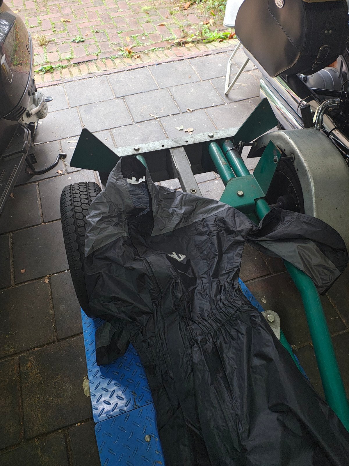 regenoverall maat L, Motoren, Ophalen of Verzenden, Tweedehands, Heren