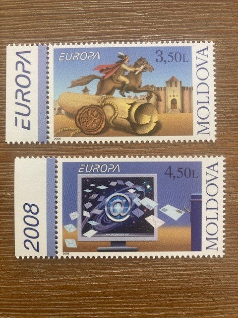 Moldavie 2008, Mi 611-612 Europa Cept, Ophalen of Verzenden, Overige landen, Postfris
